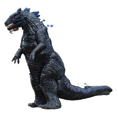 Godzilla-Kostüm, realistisches Dinosaurier-Kostüm für Erwachsene, 110 V, 220 V