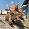 Jurassic World Dinosaurier-Themenausstellungen Realistisches animatronisches Dinosaurier-Triceratops-Modell