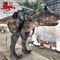 Lebensgroßes realistisches Dino-Kostüm, Carnotaurus-Dinosaurier-Kostüm für die Aufführung