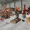 Themenpark Realistischer animatronischer Dinosaurier T-rex mit Bewegungs- und Soundanpassung