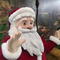 Animierter Weihnachtsmann für den Innenbereich, lebensgroße Dekoration, Weihnachtsmann-Modell