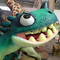 Redtiger Animatronic Dinosaur Ride Farbe angepasst für den Stadtpark