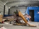 Fiberglas-Dinosaurier schiebt Ausrüstung T Rex Slider With Stair Playground