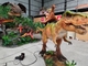 Einkaufszentrum kundengebundene Längen-Fahrt auf das Dinosaurier-Show-realistische Gehen