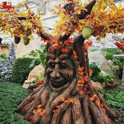 Großer Garten animatronische Pflanzenskulptur Dekoration Park sprechender Baum zu verkaufen