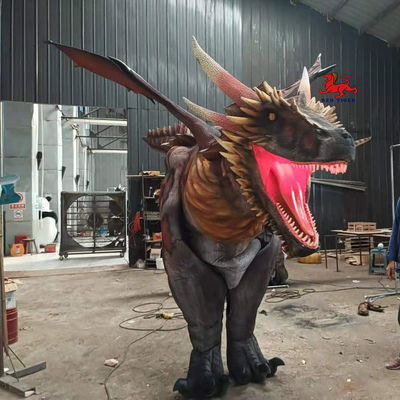 Animatronisches realistisches Drachenkostüm für drinnen und draußen