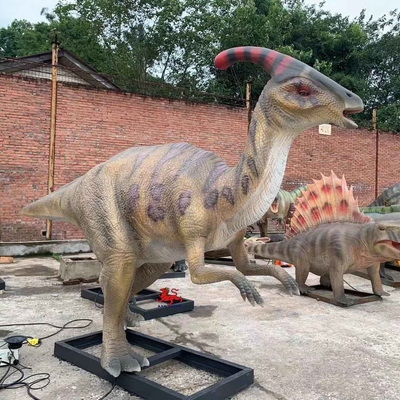 Realistischer animatronischer Dinosaurier aus Silikon Jurassic Park FCC-Zertifizierung