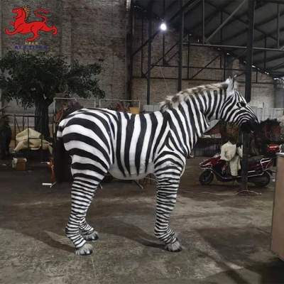 Guter Preis Manuelle Steuerung, realistisches animatronisches Zebra, kundenspezifisch erhältlich Online