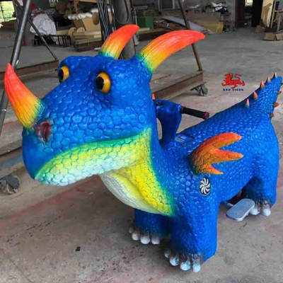 Animatronic-Fahrten zum Geldverdienen, realistische Dino-Fahrt mit lebendigem Brüllen-Sound