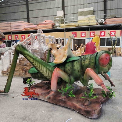 Kundengebundenes FCC-Zertifikat der animatronischen Insekten-riesigen Wespen-Statue im Freien
