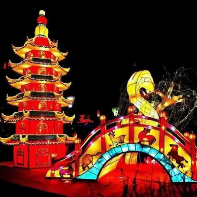Party Chinese Festival Laterne Wasserdichte traditionelle chinesische Laterne