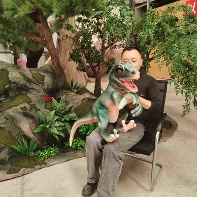 Freizeitpark Dino Handpuppe / Realistische Dinosaurier Armpuppe
