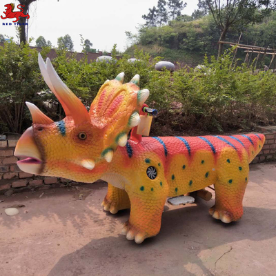 220 V Animatronic Dinosaurier Ride Kinder Alter Geschwindigkeit einstellbar
