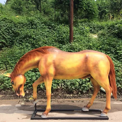 kaufen Fiberglas-Kuh-Statue lebensgroße Fiberglas-Tierskulpturen online manufacture