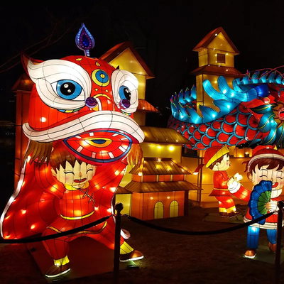 kaufen Chinesische Drache-Laterne im Freien 60cm-30m Größen-Form anpassbar online manufacture