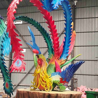 Wetter prüfen realistische Animatronic Tiere chinesisches mythisches Tier-Phoenix