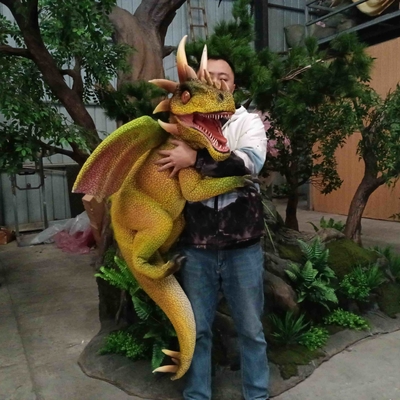 Guter Preis Handsteuerbaby-Animatronic Dinosaurier-Fliege Dragon Puppet Online
