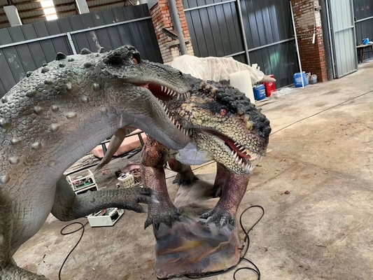 kaufen Dinosaurier Animatronics Dilophosaurus Roboter-Dinosaurier-Modell des Dinosaurier-Park-3D online manufacture