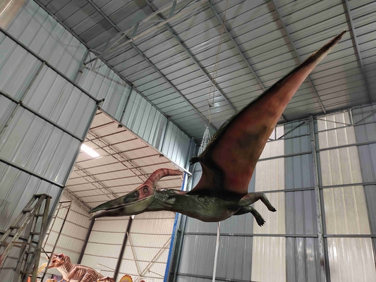 kaufen Lebensgröße realistische Dinosaurier Animatronische Hängen auf Pterosaurier mit Ton online manufacture