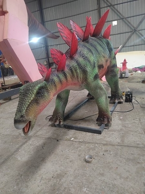 Künstlicher Stegosaurus, maßgeschneiderte, realistische Dinosaurier, Animatronische Modell Fernbedienung
