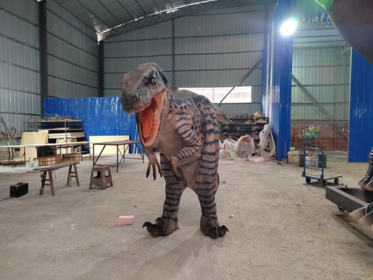 kaufen Lebensechte Erwachsene echten Dinosaurier Anzug Jurassic World realistisches Wandern Dinosaurier Kostüm on-line-Fertigung