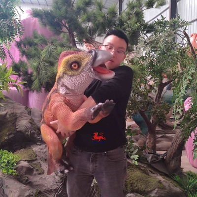Guter Preis Vergnügungsparkprodukte Robotik Animatronik Baby Realistische Iguanodonte Puppe Online