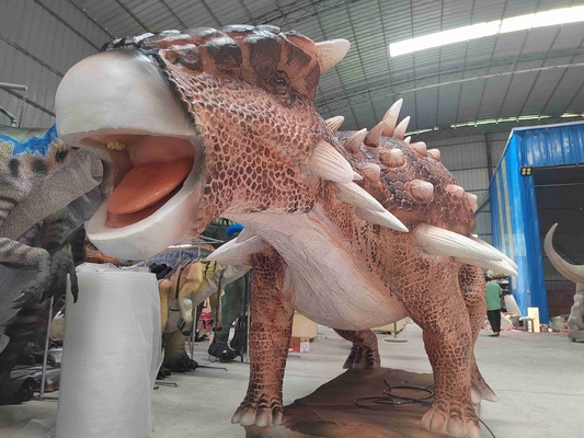 Realistisches 3D-Modell Dinosaurier Animation Ankylosaurier