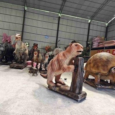 Life-szie Eiszeit Animation Castoroides Anpassung