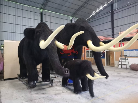 kaufen Kinder Realistische Animatorische Tiere Lebensgröße Mammut individuell online manufacture