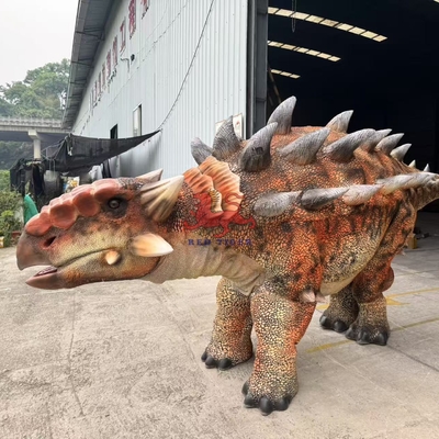 kaufen Persönliche Leistung Realistische Animatronische Ankylosaurus Dinosaurier Doppelkostüm online manufacture