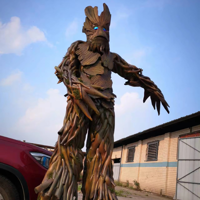 kaufen Maßgeschneiderte Animatronic Groot Kostüm für Themenparks und Einkaufszentren online manufacture