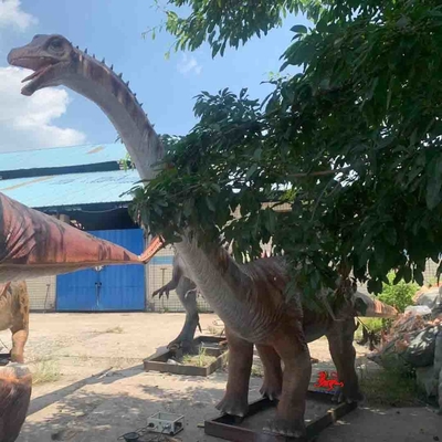 Lebensechtes animatronisches Dinosaurier-Vergnügungspark-Diplodocus-Modell