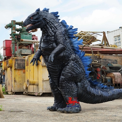Godzilla-Kostüm, realistisches Dinosaurier-Kostüm für Erwachsene, 110 V, 220 V