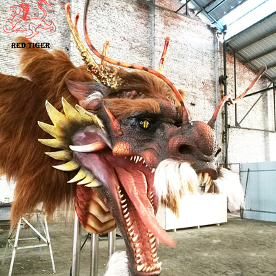 Good price Wandmontierter animatronischer Drachenkopf 1,8 m 12 Monate Garantie Online