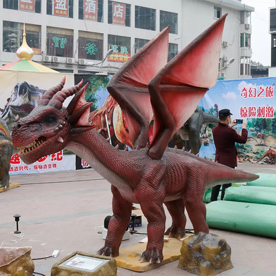 Good price Themenpark Realistische animatronische Drachen mit Bewegungs-/Sound-Anpassung Online