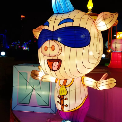Guter Preis Dekoration chinesische Tierlaternen wasserdicht / sonnenfest für Festival Online