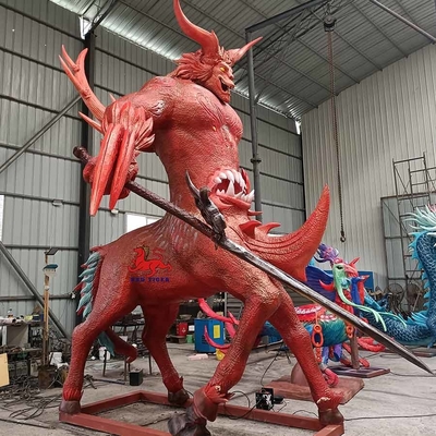 Guter Preis Große realistische Animatronic Tier-altes chinesisches Fabelwesen-Chi Sie Online