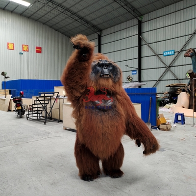Erwachsener Gorilla-Kostüm Realistischer Orang-Utan-Kostüm Für den Freizeitpark