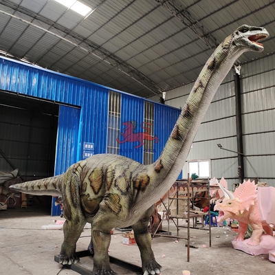 Animatronische realistische Dinosaurier Brontosaurus für Unterhaltungsgeräte
