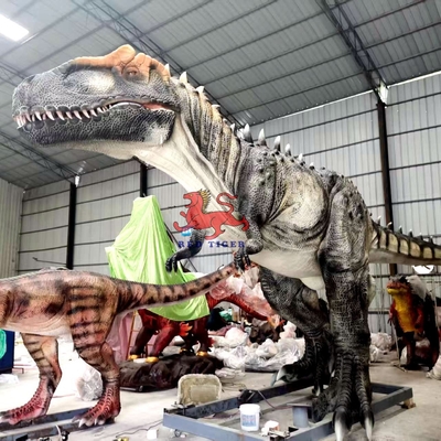 Themenpark Animatronic Realistic Dinosaurus Allosaurus im Freien