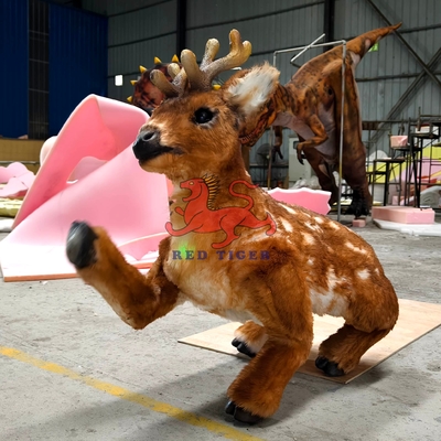 Neuer realistischer animatronischer ferngesteuerter Laufroboter, Tier Rentier Roboter Hund