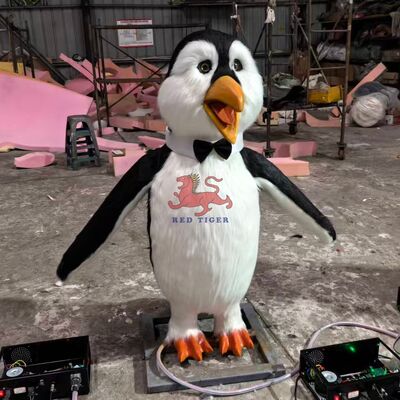 Vergnügungspark Animatronic Weihnachtssingen Cartoon Pinguin zu verkaufen