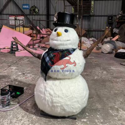 Ein guter Preis. Vergnügungspark Animatronischer Weihnachtssänger Zeichentrickfilm Schneemann zum Verkauf Online