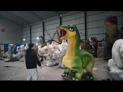 2.5m Höhen-Animatronic Dinosaurier kundengebundenes Korb-Trieb