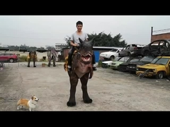 Handgefertigte Simulation Animatronische Dinosaurier Kostüm In Kostüm Party