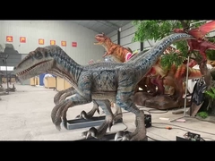 Lebensgröße realistischer Animatronischer Dinosaurier Velociraptor Modell Vergnügungspark Dinosaurier