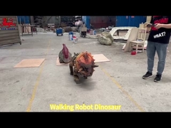 Neuer realistischer, animatronischer, wandelnder Roboter, Dinosaurier, Roboterhund, Fernbedienung