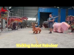Neuer realistischer animatronischer ferngesteuerter Laufroboter, Tier Rentier Roboter Hund