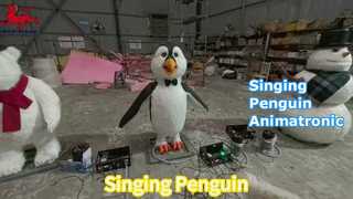 Singender Pinguin-Animatronic-Spaß für Parks