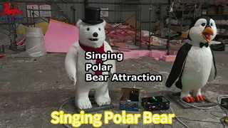 Singender Eisbär Animatronic zu verkaufen
